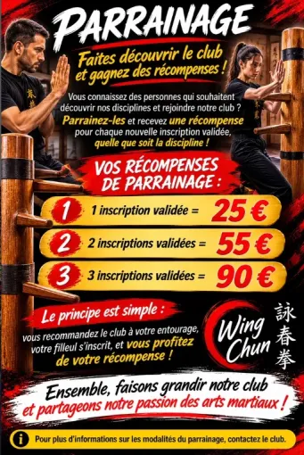 Parrainez votre club d'arts martiaux à Lyon, Lyon, PWTSRA