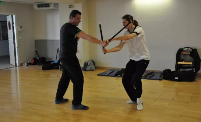 Eskrima Lyon Avril 2016, Lyon, PWTSRA