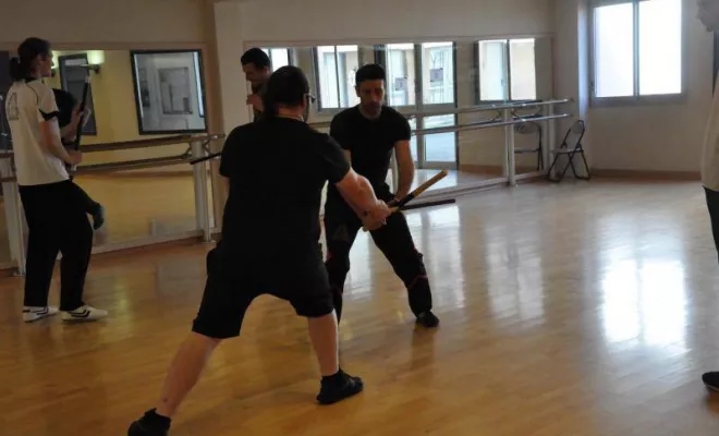 Eskrima Lyon Avril 2016, Lyon, PWTSRA