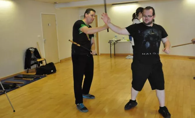 Eskrima Lyon Avril 2016, Lyon, PWTSRA