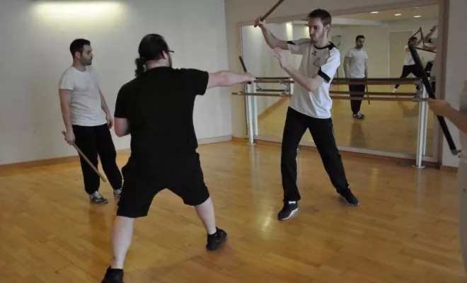 Eskrima Lyon Avril 2016, Lyon, PWTSRA