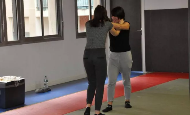 Stage Self Défense Femme Lyon Avril 2016, Lyon, PWTSRA