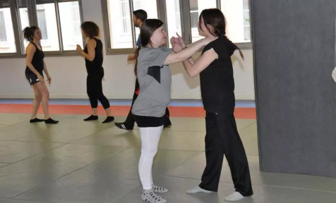 Stage Self Défense Femme Lyon Avril 2016, Lyon, PWTSRA