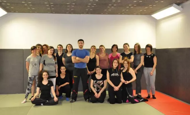 Stage Self Défense Femme Lyon Avril 2016, Lyon, PWTSRA