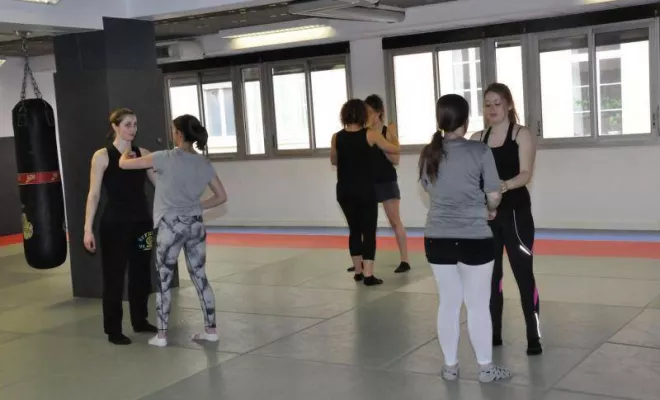 Stage Self Défense Femme Lyon Avril 2016, Lyon, PWTSRA