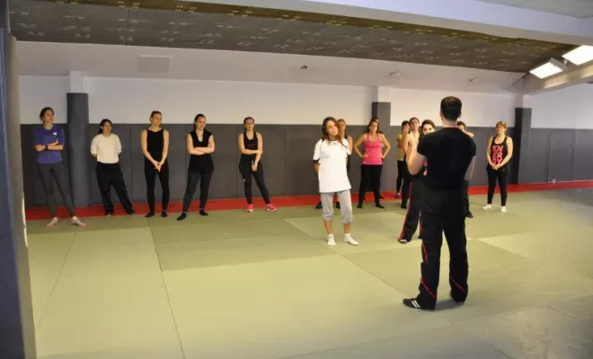 Stage Self Défense Femme Mai 2016, Lyon, PWTSRA