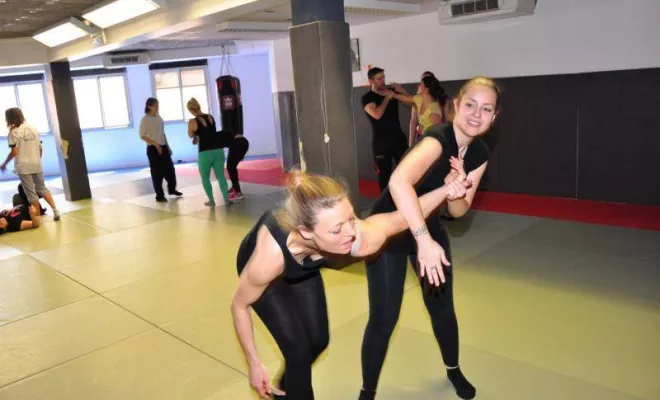 Stage Self Défense Femme Mai 2016, Lyon, PWTSRA
