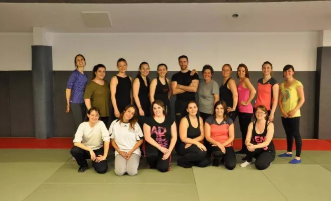 Stage Self Défense Femme Mai 2016, Lyon, PWTSRA