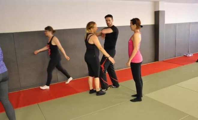 Stage Self Défense Femme Mai 2016, Lyon, PWTSRA