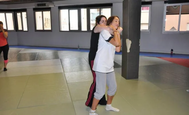 Stage Self Défense Femme Mai 2016, Lyon, PWTSRA