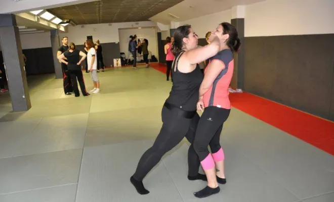 Stage Self Défense Femme Mai 2016, Lyon, PWTSRA