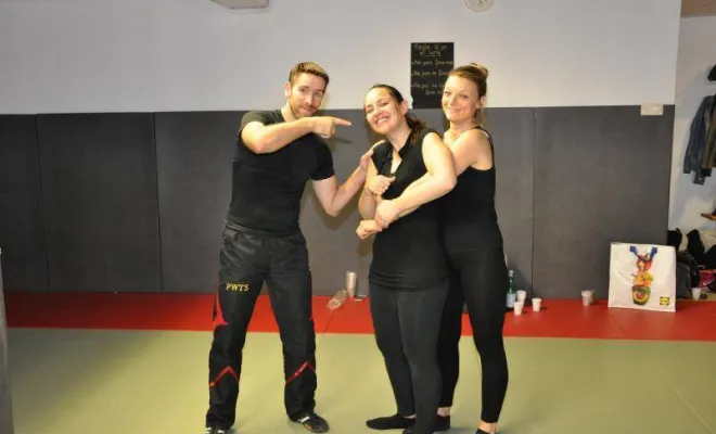 Stage Self Défense Femme Mai 2016, Lyon, PWTSRA