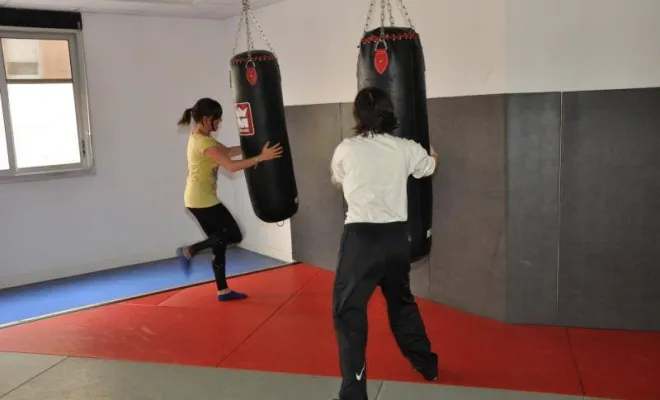Stage Self Défense Femme Mai 2016, Lyon, PWTSRA