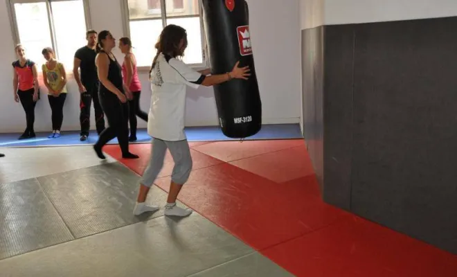 Stage Self Défense Femme Mai 2016, Lyon, PWTSRA