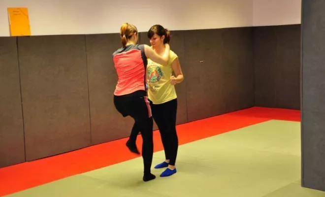 Stage Self Défense Femme Mai 2016, Lyon, PWTSRA