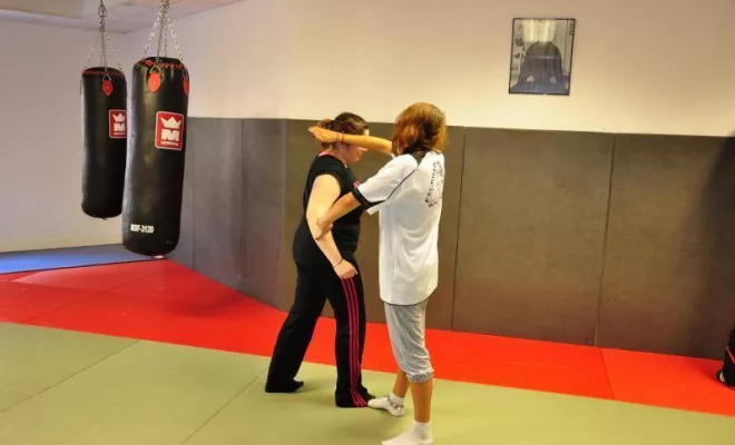 Stage Self Défense Femme Mai 2016, Lyon, PWTSRA