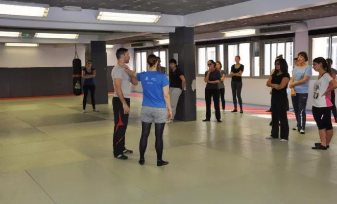 Stage Self Défense Féminine 16 Octobre 2016, Lyon, PWTSRA